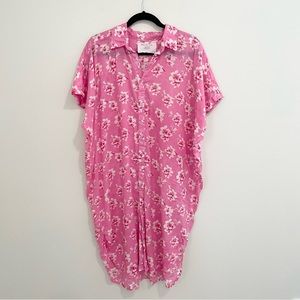 Acacia Swimwear Pink Floral Dress